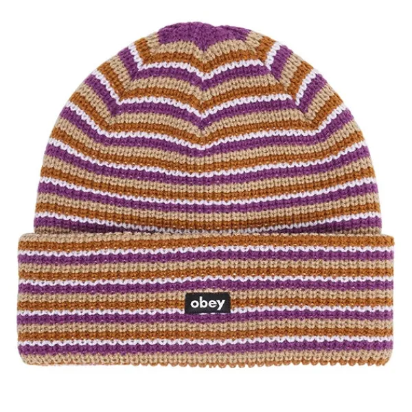 Headwear | Obey Loose Groove Beanie Clay Multi