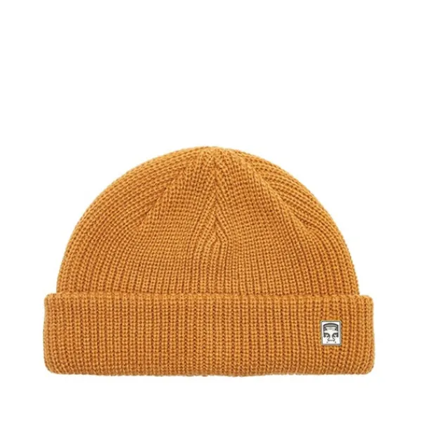 Headwear | Obey Micro Beanie Satin Brass