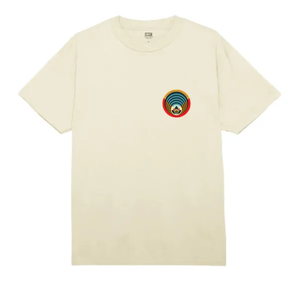 T Shirts | Obey Open Eyes Open Mind Open T Shirt Cream