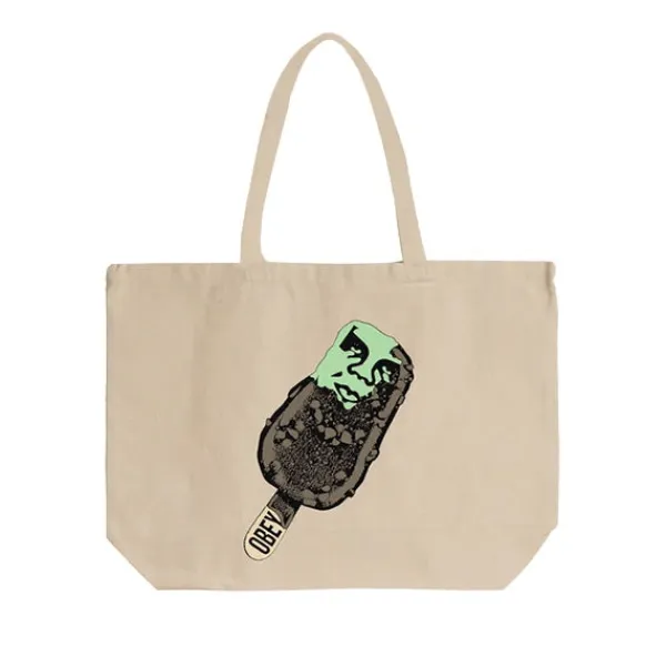 Bags & Luggage | Obey Popsicle Tote Bag Natural Cream