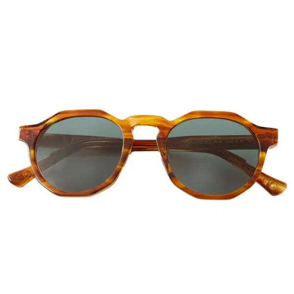 Sunglasses | Oscar Deen Pinto Havana Olive Green Brown