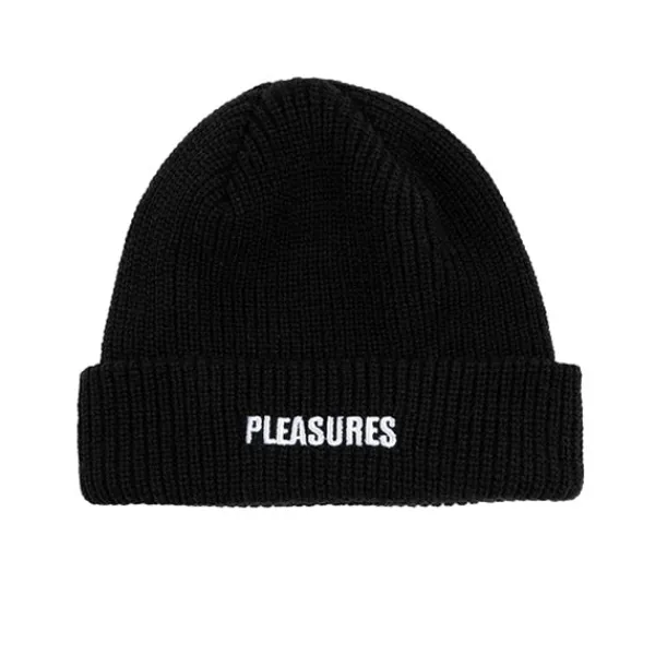 Headwear | Pleasures Everyday Beanie Black