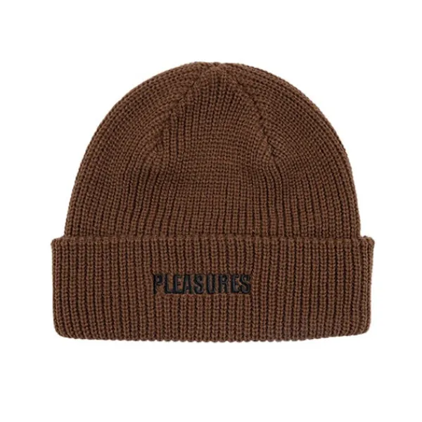 Headwear | Pleasures Everyday Beanie Brown