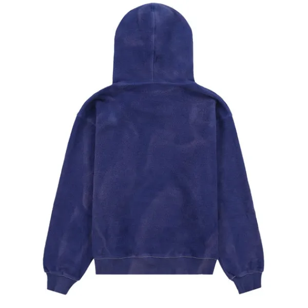 Hoodies | Pleasures 53X Inside Out Hoodie Navy Blue