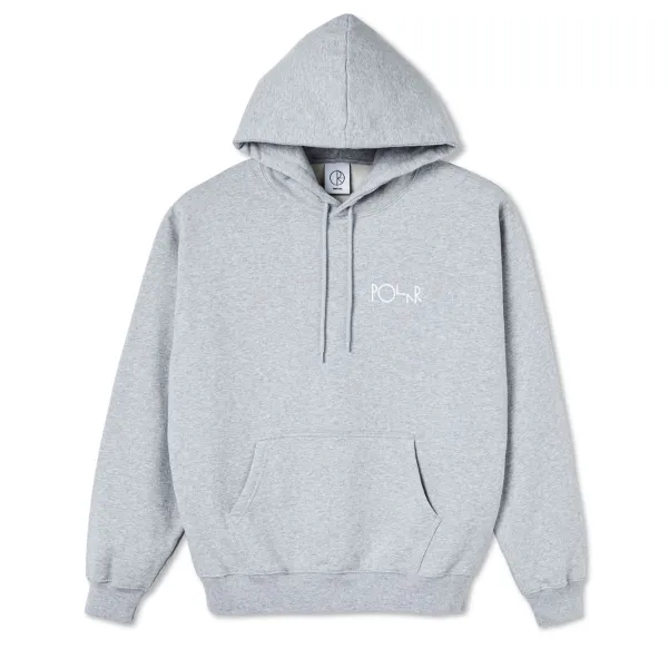 Hoodies | Polar 3 Tone Fill Logo Hoodie Sport Grey