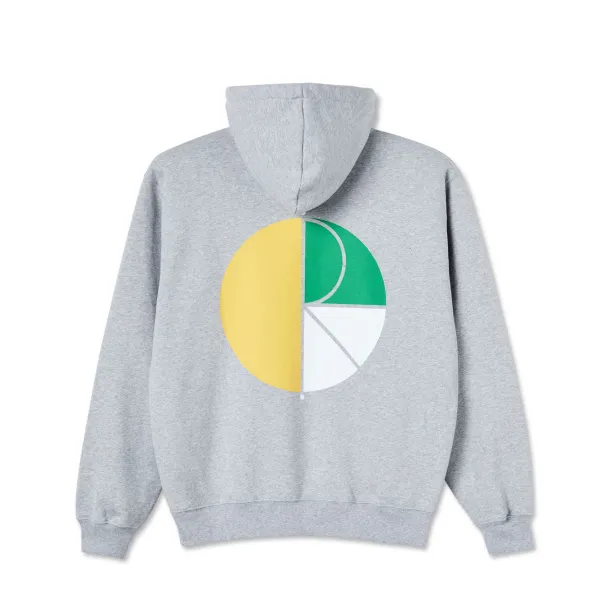 Hoodies | Polar 3 Tone Fill Logo Hoodie Sport Grey