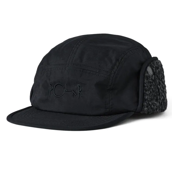 Headwear | Polar Sherpa Flap Cap Black