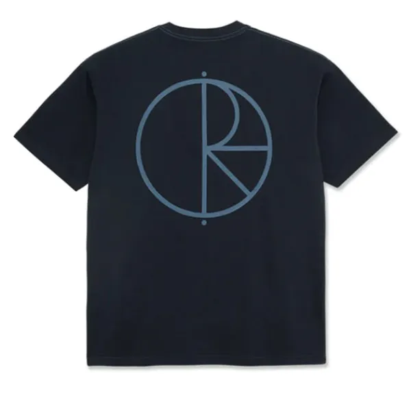 T Shirts | Polar Stroke Logo Tee Blue Navy