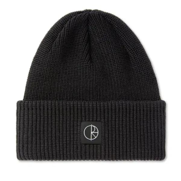 Headwear | Polar -Merino-Beanie-Black