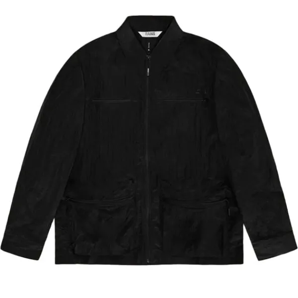 Jackets | Rains Kano Overshirt Black