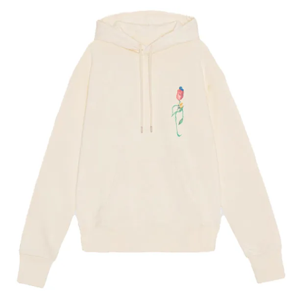 Hoodies | Soulland Flowers Knitted Hoodie Off White