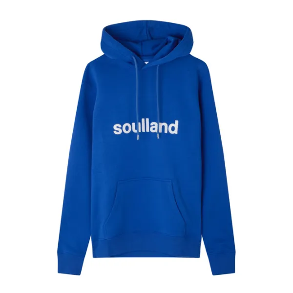 Hoodies | Soulland Googie Hoodie Blue