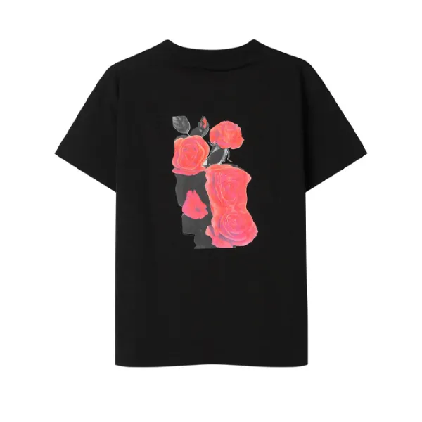 T Shirts | Soulland Rose T-Shirt Black