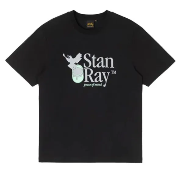 T Shirts | Stan Ray Peace Of Mind T Shirt Black