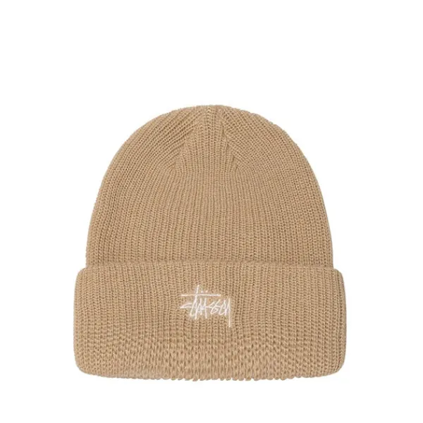 Headwear | Stussy Basic Cuff Beanie Sand