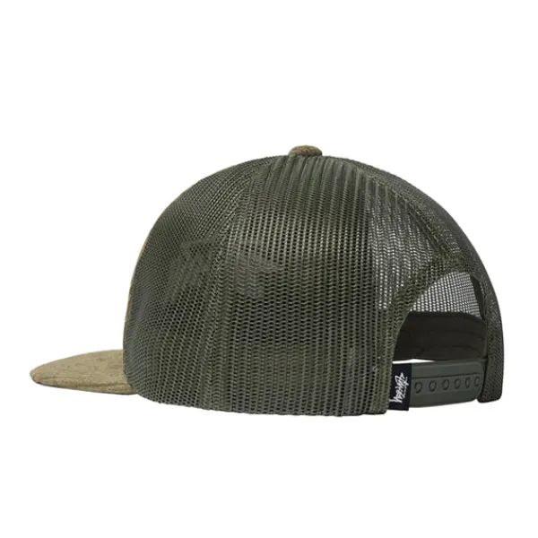 Headwear | Stussy Corduroy Trucker Cap Green