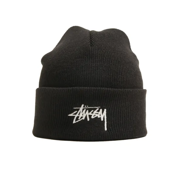 Headwear | Stussy Stock Cuff Beanie Black