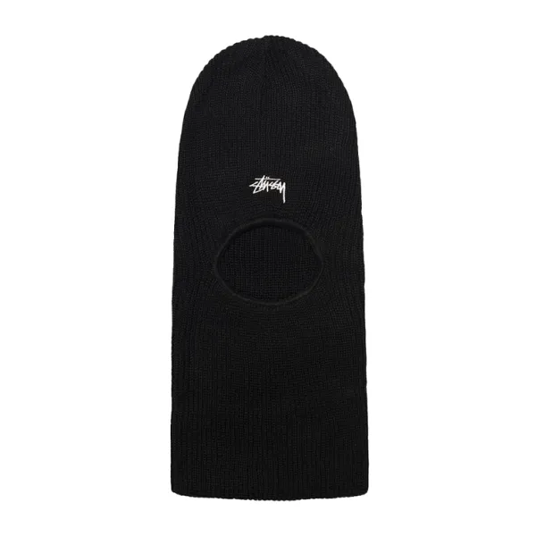 Headwear | Stussy Stock Knit Balaclava Black