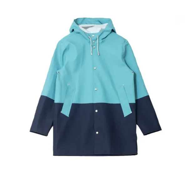 Jackets | Stutterheim Stockholm Jacket Half Ocean Green Blue