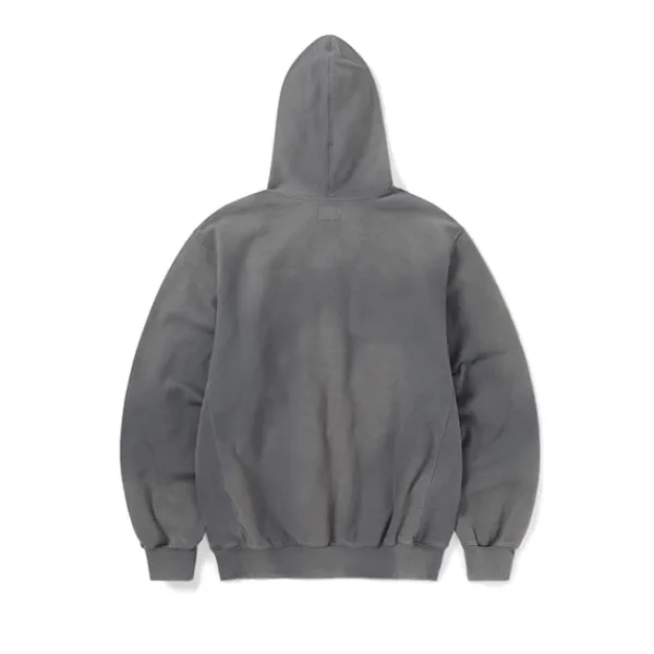 Hoodies | THISISNEVERTHAT Faded Embroidery Hoodie Grey