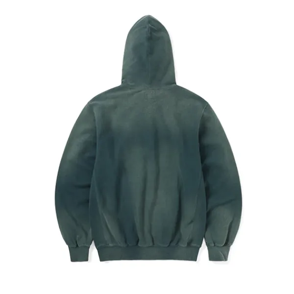 Hoodies | THISISNEVERTHAT Faded Embroidery Hoodie Indigo Green