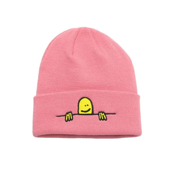 Headwear | Thrasher Beanie Gonz Sad Logo Pink